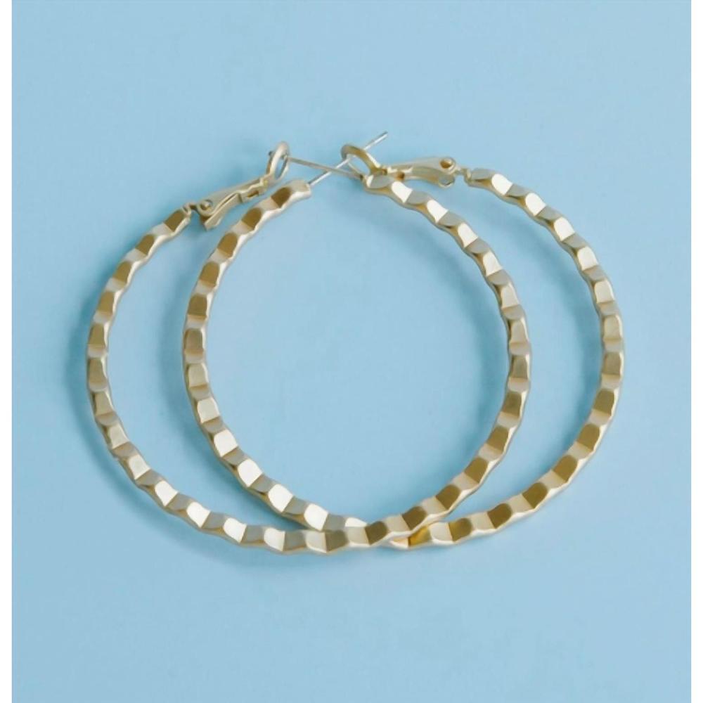 NEW MICHELLE MCDOWELL gwen earrings in gold